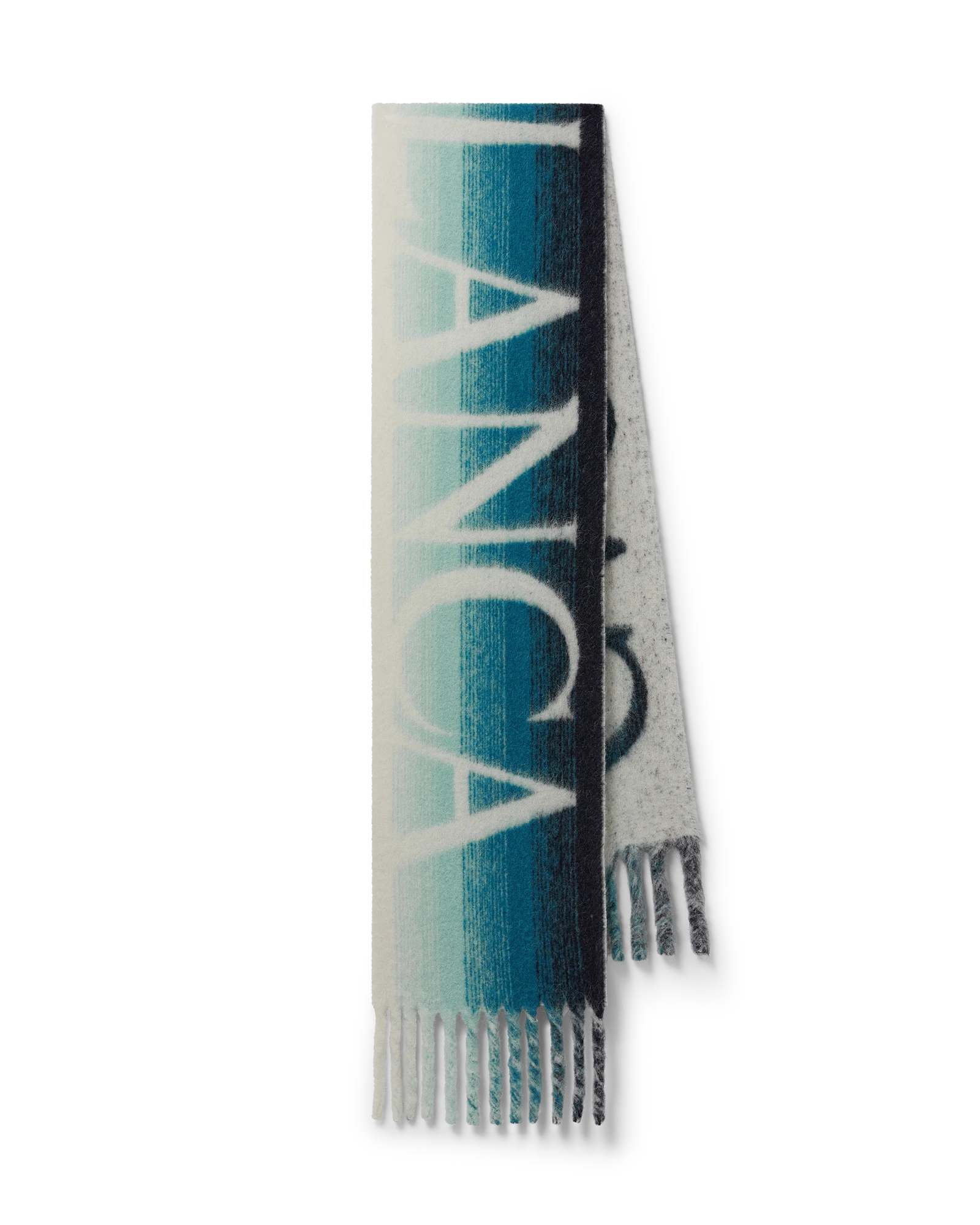 MIDNIGHT GRADIENT LOGO SCARF