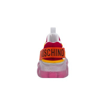 MOSCHINO LOGO TAPE TEDDY SHOES MULTICOLOURED