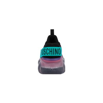 MOSCHINO LOGO TAPE TEDDY SHOES MULTICOLOURED