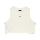 RIB CROPPED TINK WORDMARK BRILLANT