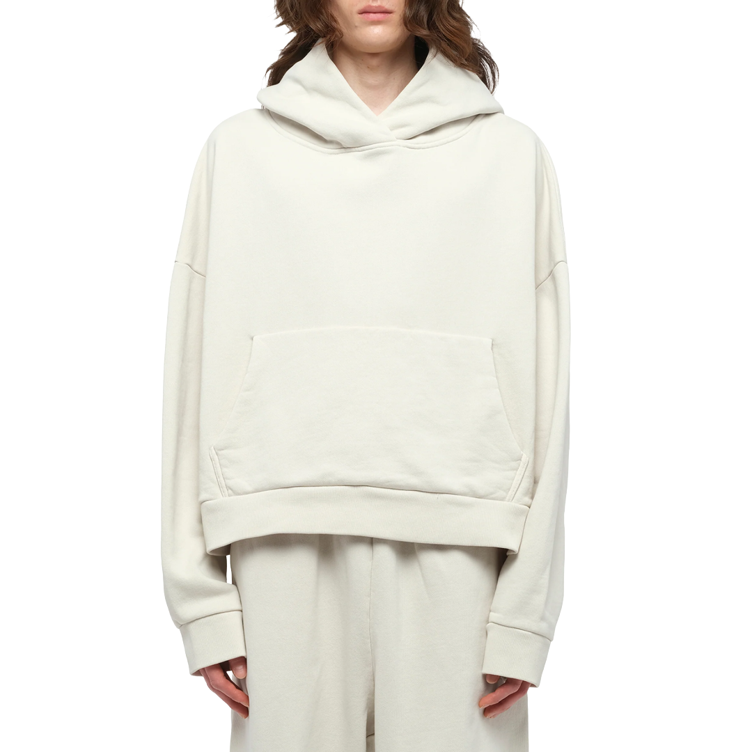 HEAVY HOODIE IN RICE