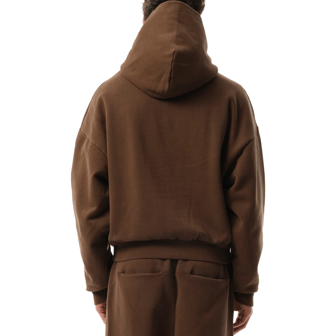 THERMAL HOOD IN BRUNETTE
