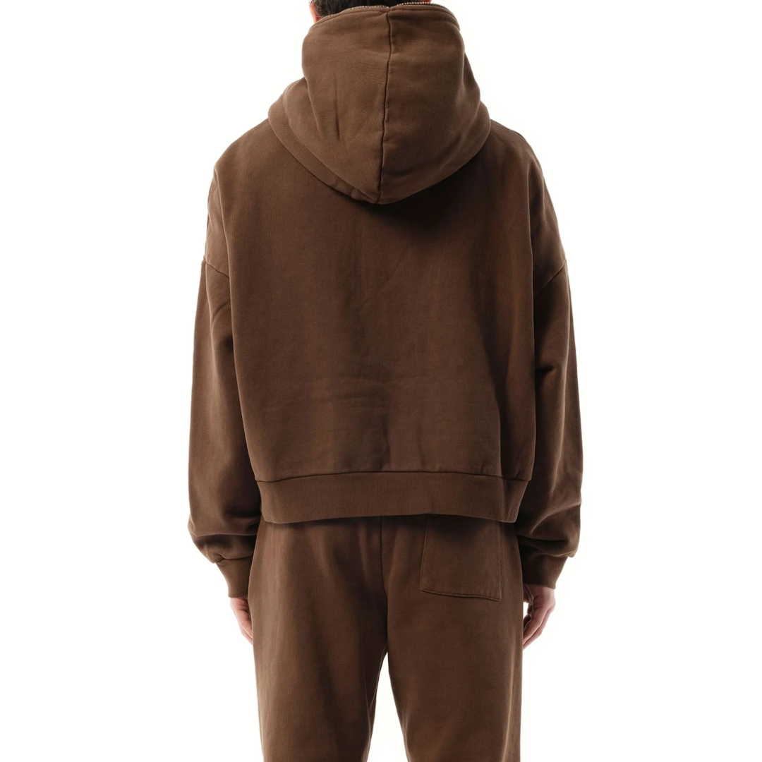 ETERNAL ZIP HOODIE BRUNETTE