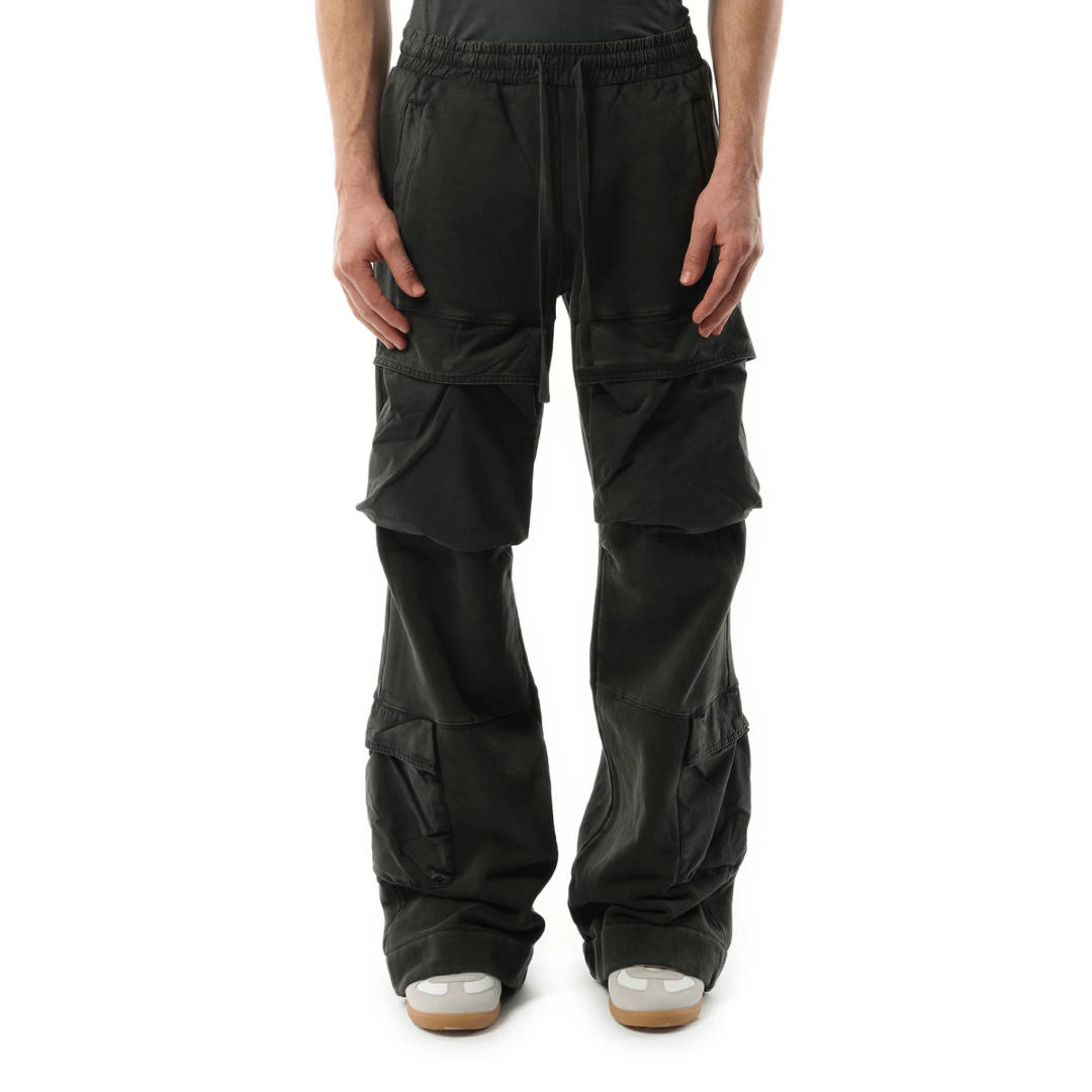 UTILITY SWEATPANTS IN WASHED BLACK