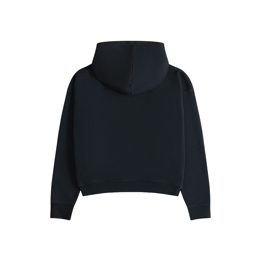 RHUDE RIVIERA HOODIE VTG BLACK