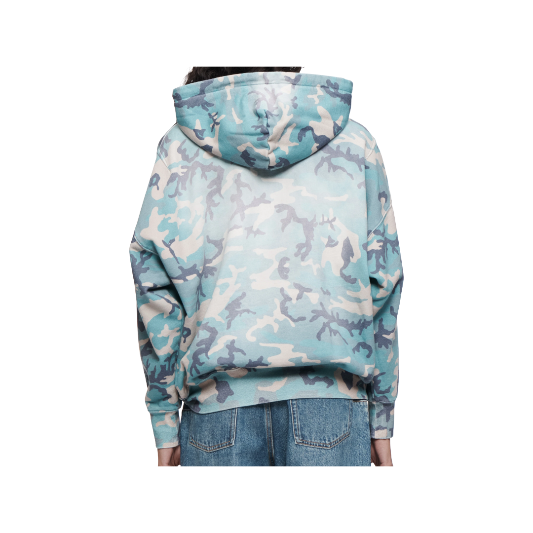 PURPLE BRAND MWT FLEECE PO HOODY FADED CAMO