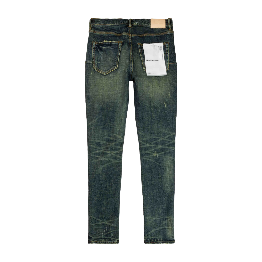 PURPLE BRAND MARRED VINTAGE VERDIGRIS MID INDIGO
