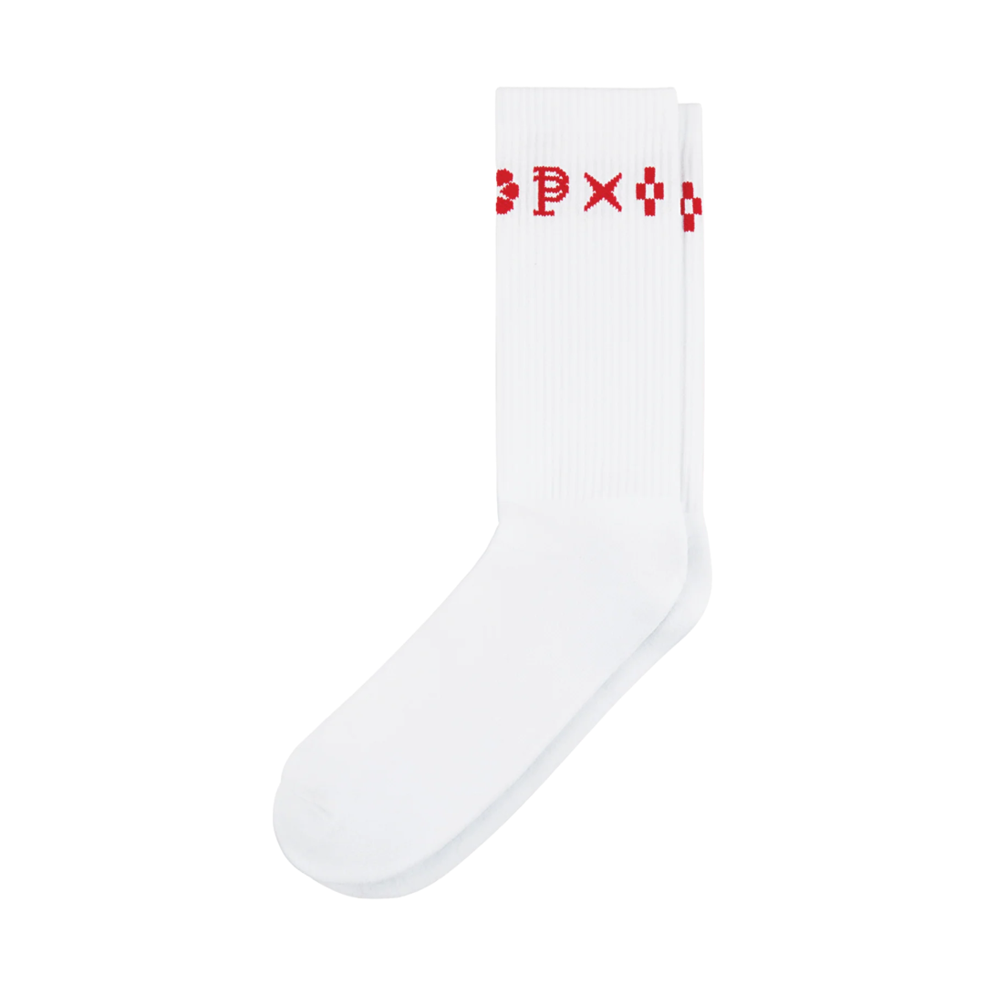 PURPLE BRAND MONOGRAM SOCKS