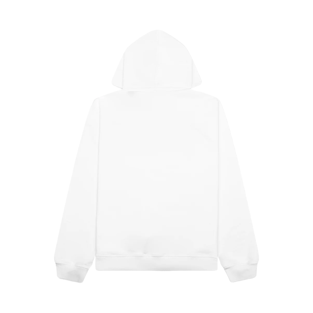 PAINTED ON COLLAGE YELLOW LOGO HOODIE