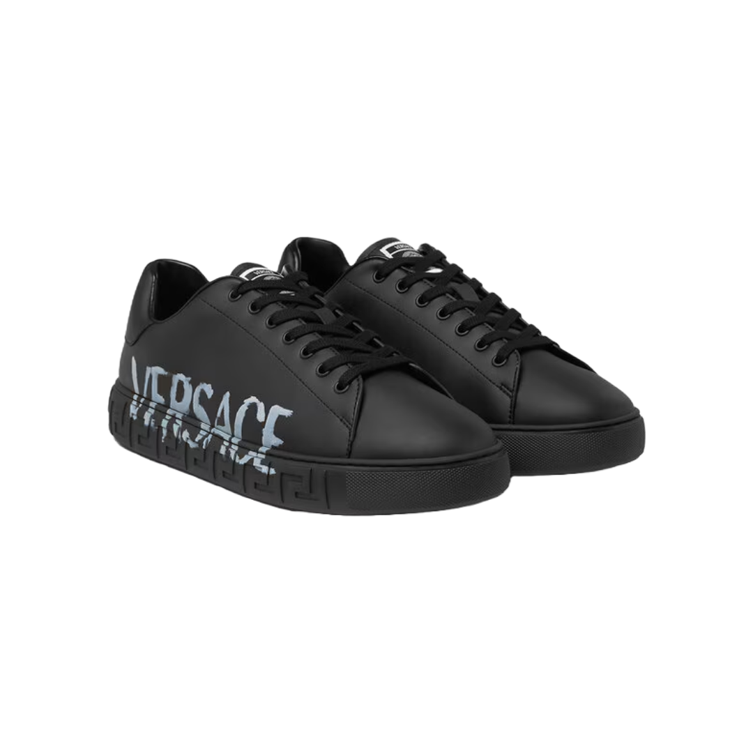 LOGO GRECA SNEAKERS BLACK