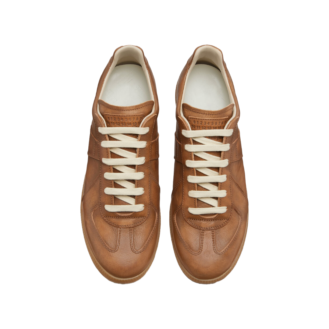 REPLICA SNEAKERS BROWN