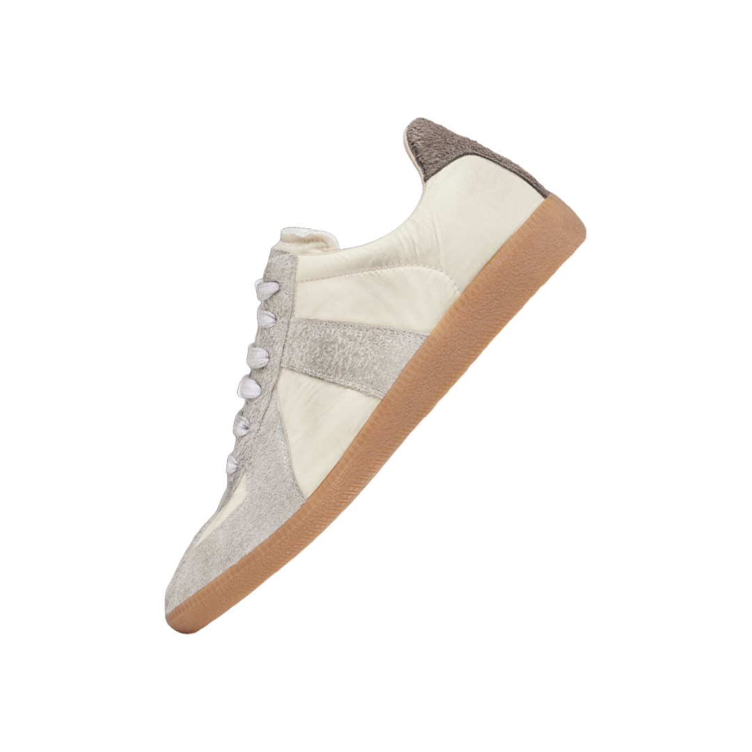 REPLICA SNEAKERS GRAY/OFF-WHITE