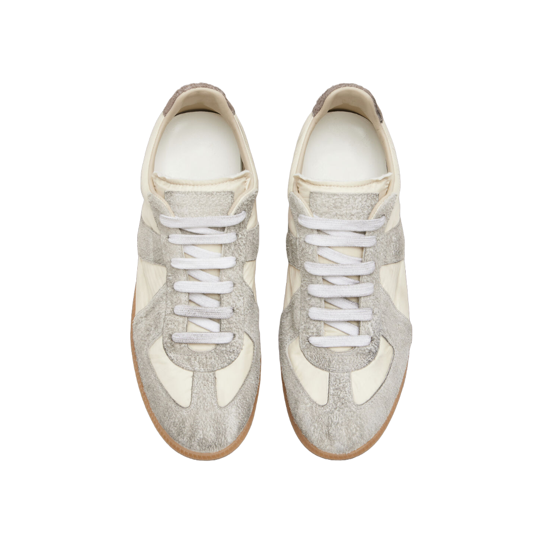 REPLICA SNEAKERS GRAY/OFF-WHITE