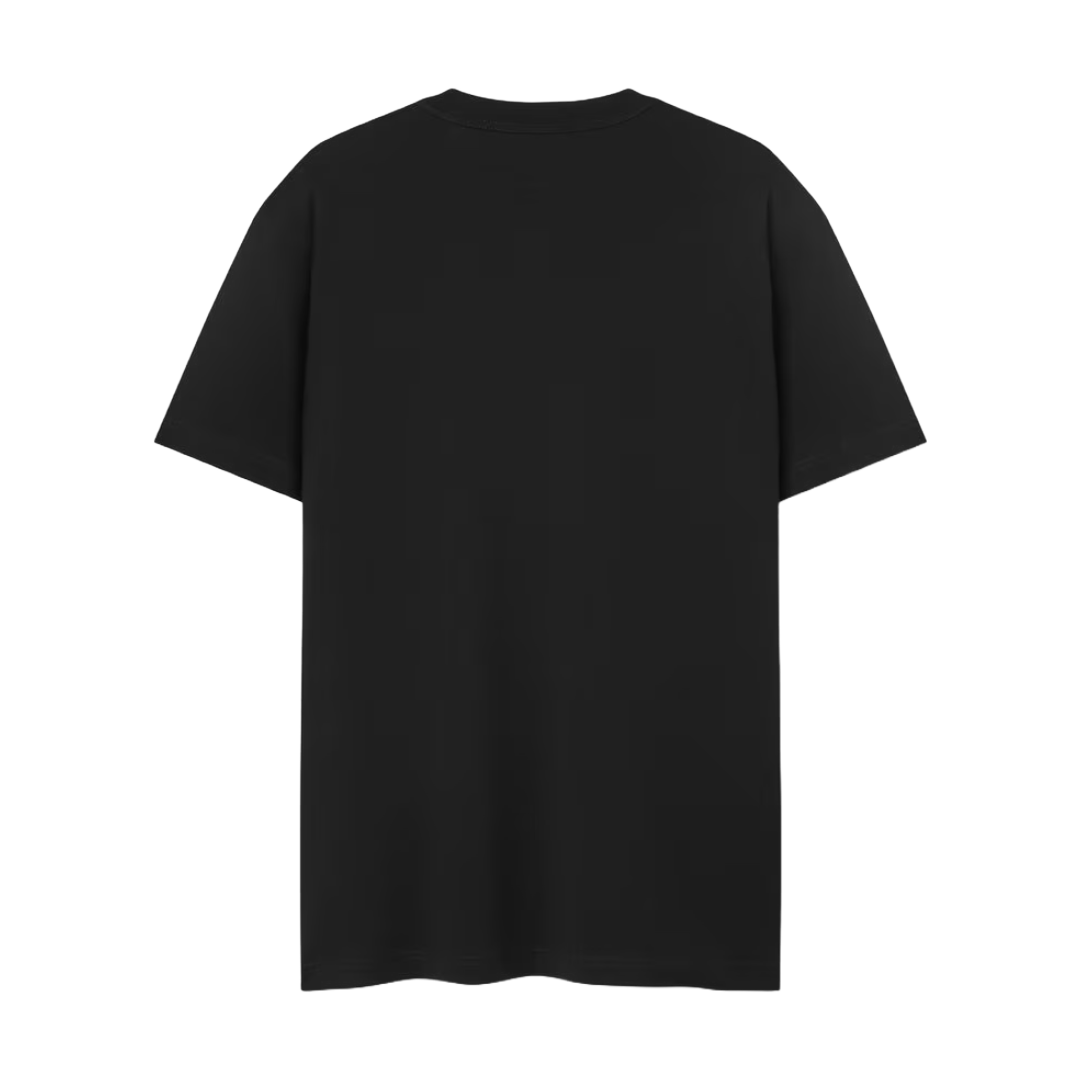 V-EMBLEM REGULAR-FIT T-SHIRT BLACK