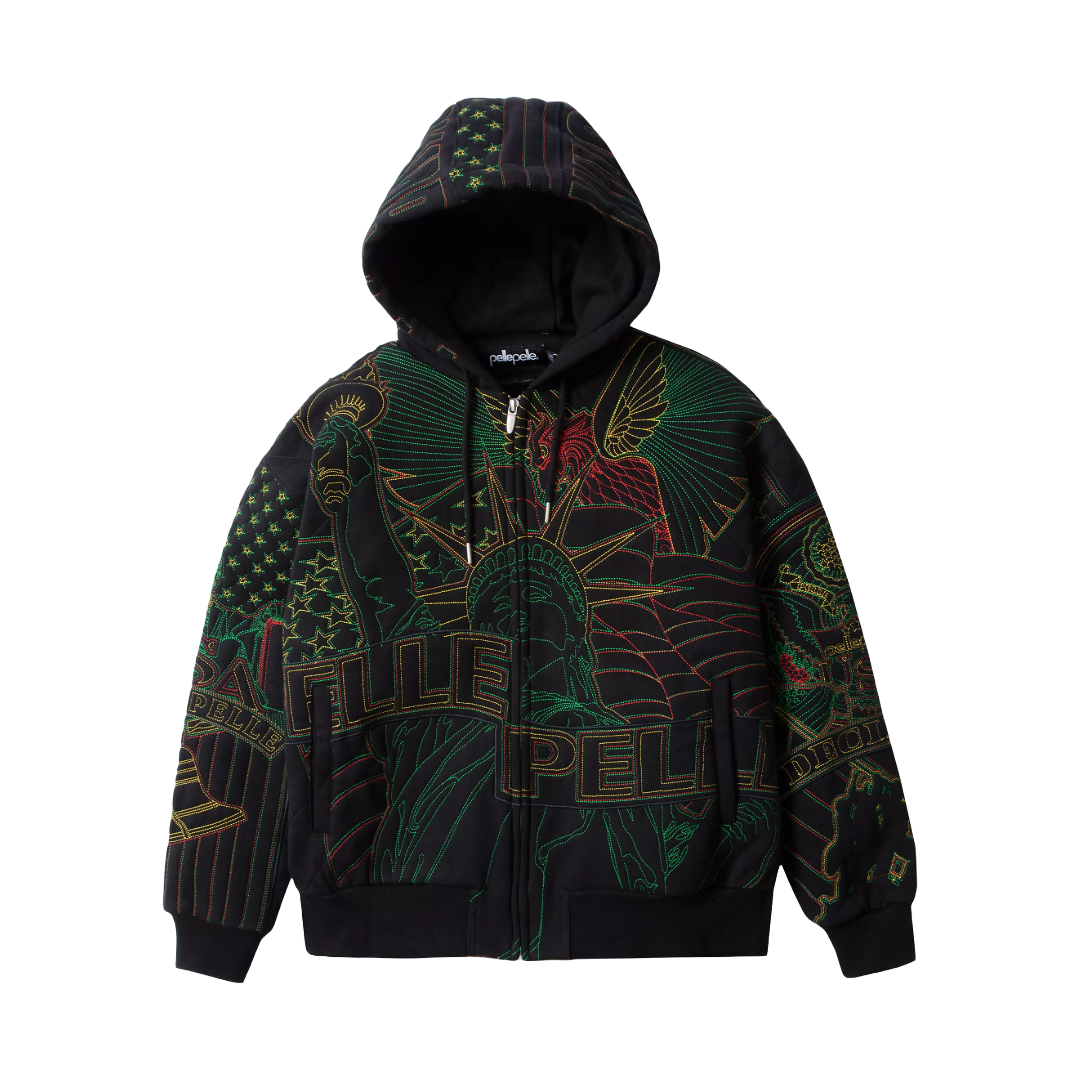 WDW X PP MONUMENT ZIP UP HOODIE