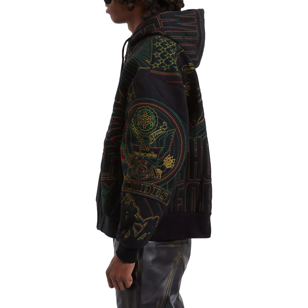 WDW X PP MONUMENT ZIP UP HOODIE