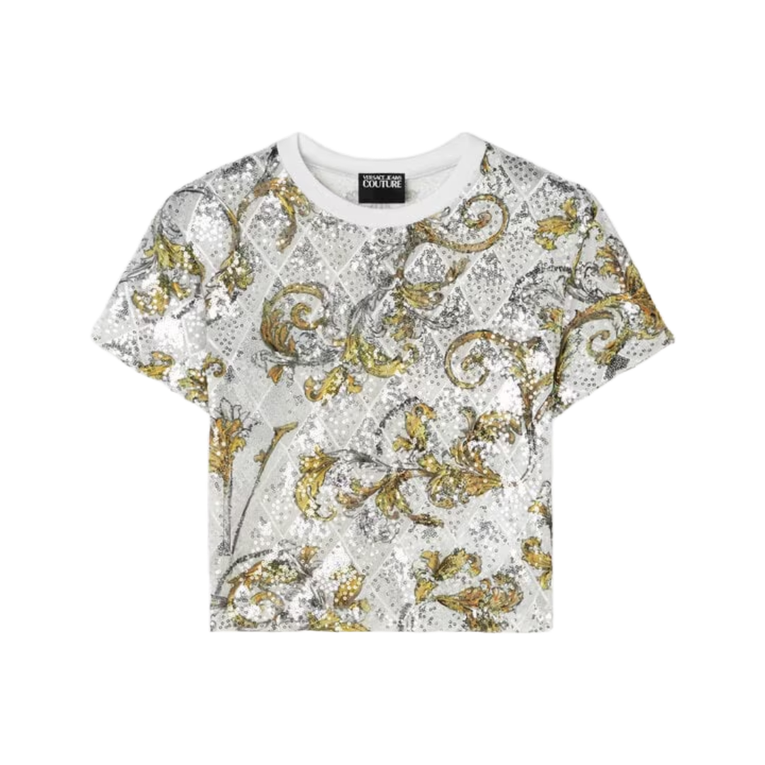 EMBELLISHED OUTLINE BAROCCO T-SHIRT