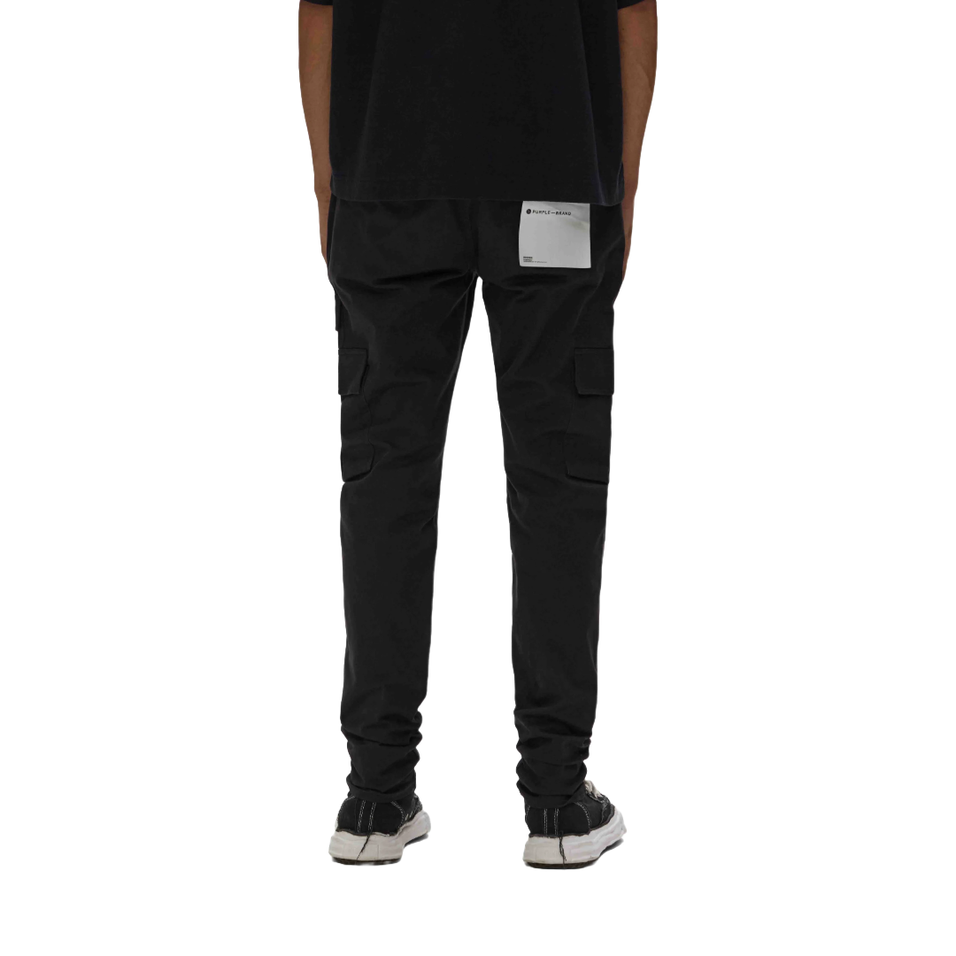 TWILL CARGO PANT BLACK