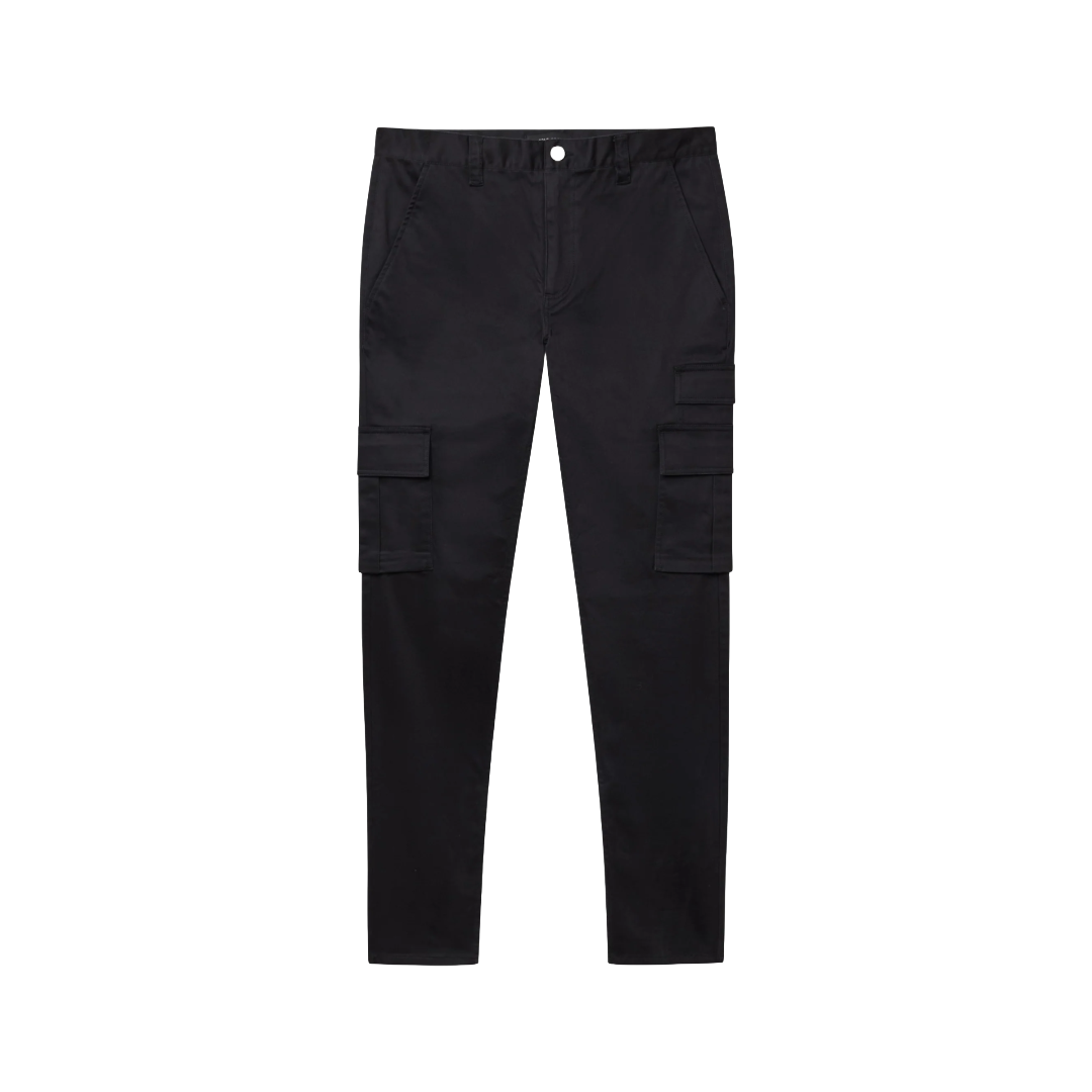 TWILL CARGO PANT BLACK