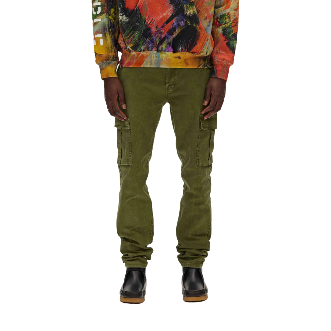 TWILL CARGO PANT GREEN