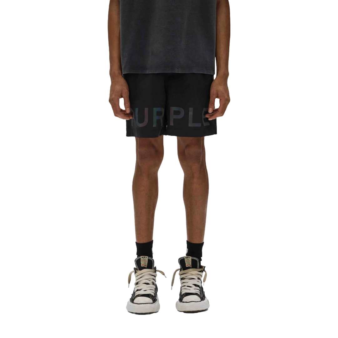 HOLOGRAPHIC SWIM SHORTS