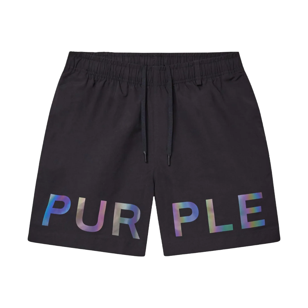 HOLOGRAPHIC SWIM SHORTS