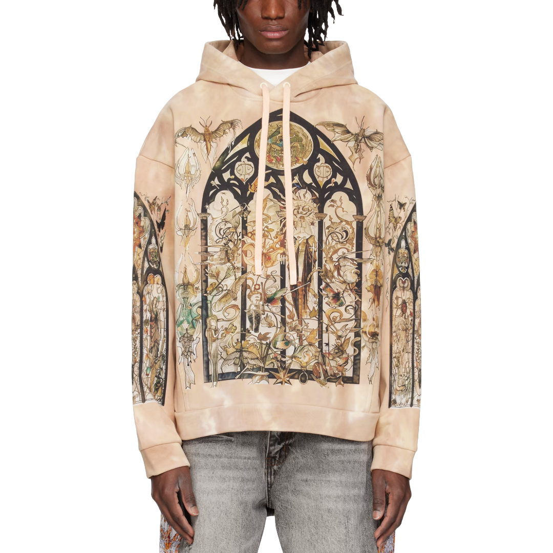 GLEAMING HOODED PULLOVER