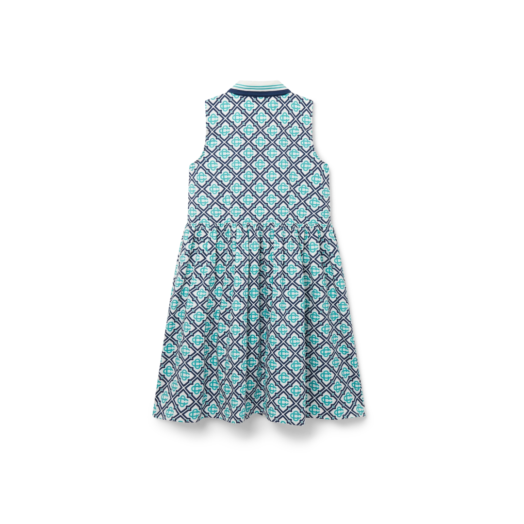 KIDS MONOGRAM SHIRT DRESS