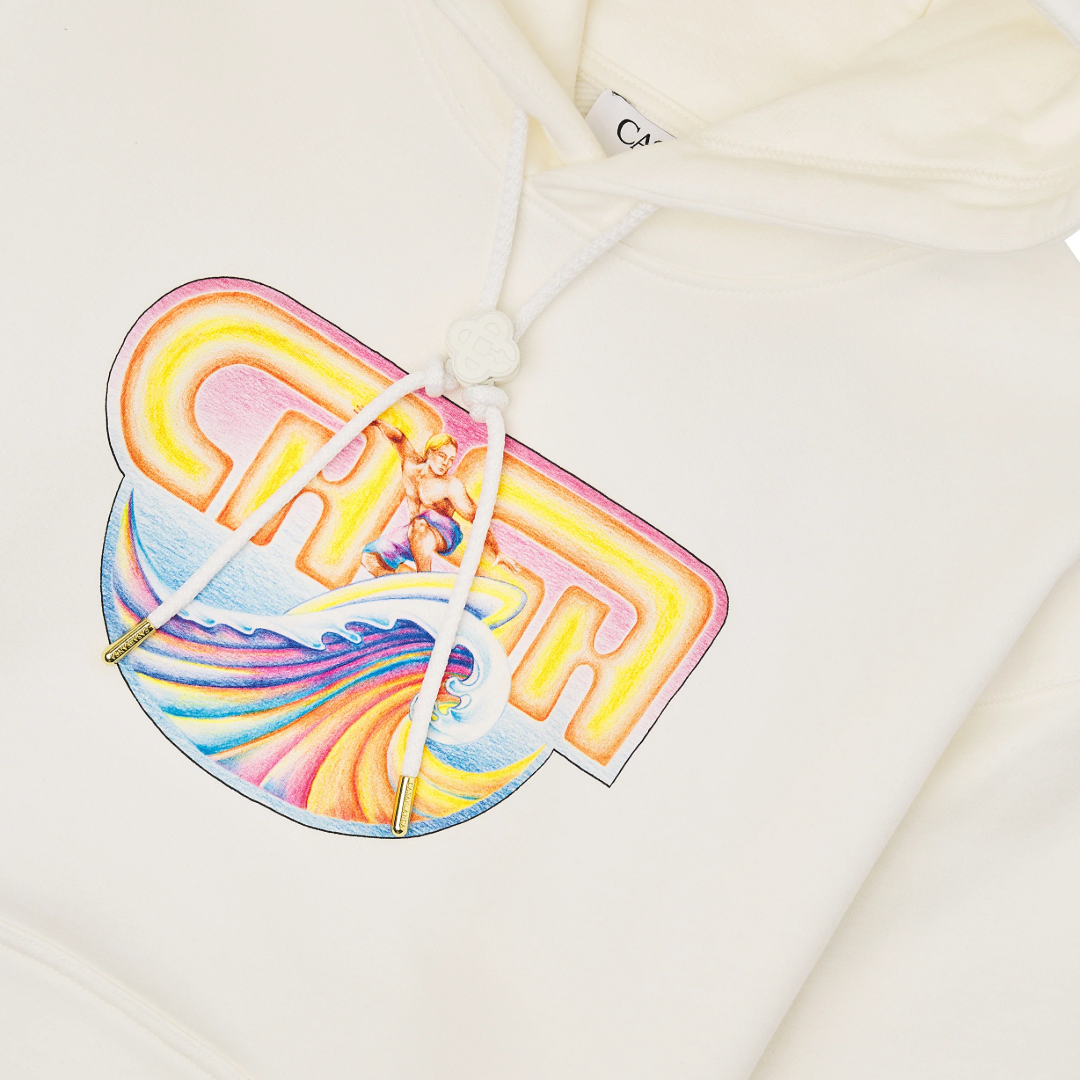 CASA SURF HOODIE OFF WHITE