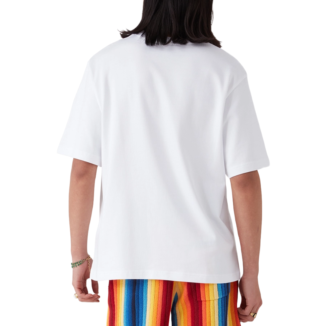 CASA BEACH WAVE T-SHIRT WHITE