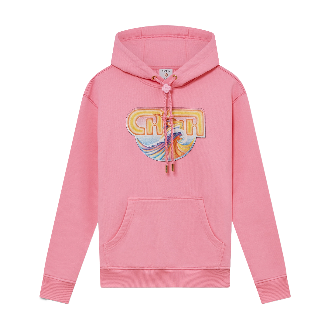 CASA SURF HOODED SWEATSHIRT PINK