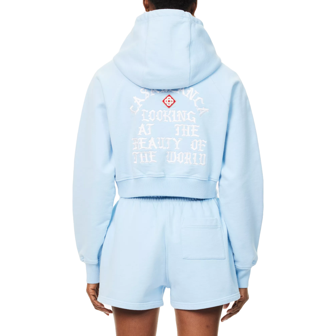 CASA BEAUTY CROPPED HOODIE