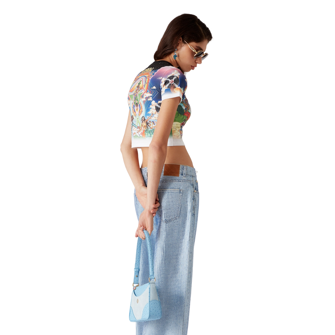 LA MUSIQUE CROPPED T-SHIRT