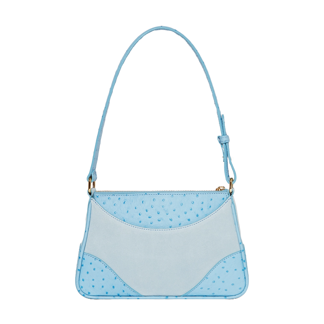 BLUE JEANNE POCHETTE SHOULDER BAG