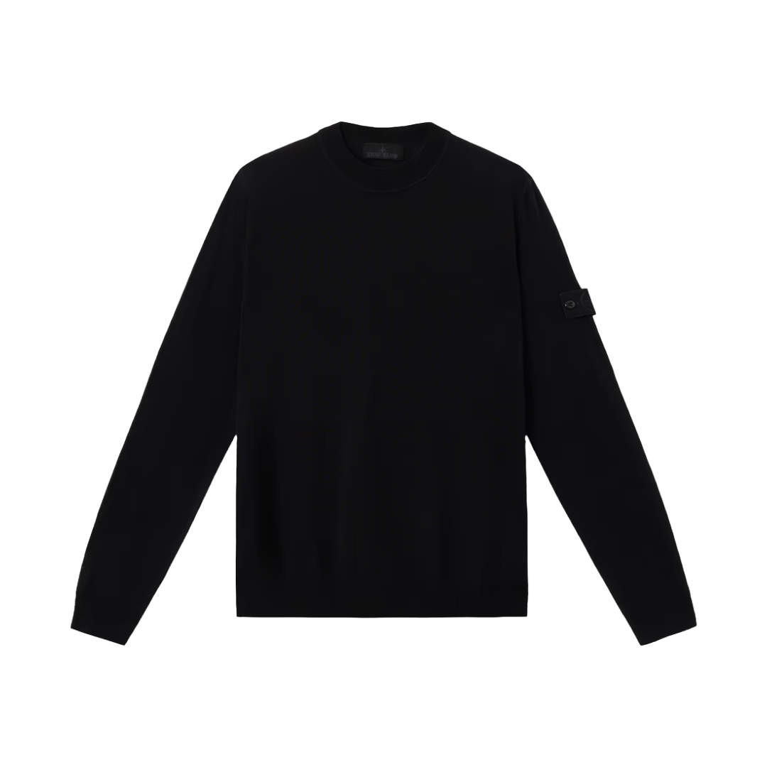 5100066 LIGHT RWS PURE WOOL_ STONE ISLAND GHOST