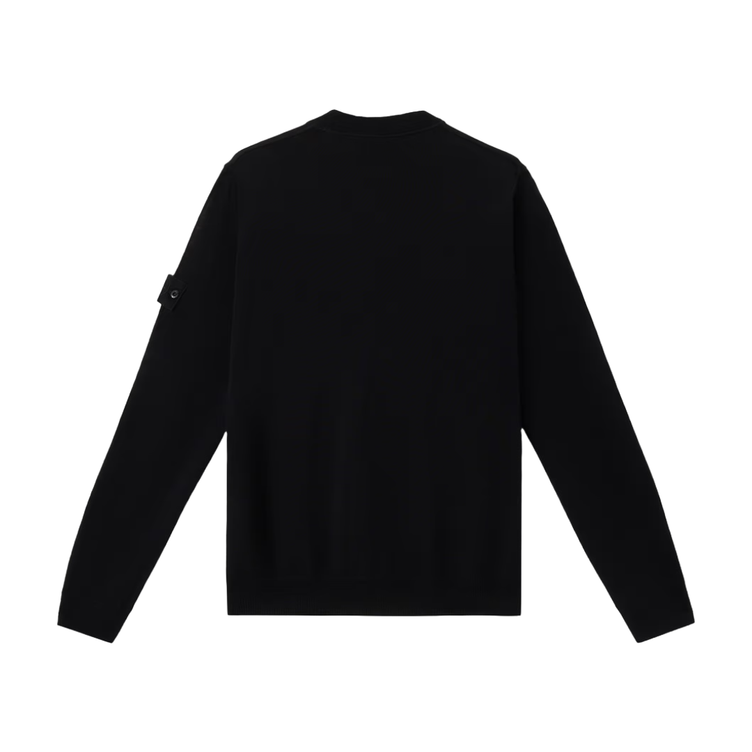 5100066 LIGHT RWS PURE WOOL_ STONE ISLAND GHOST