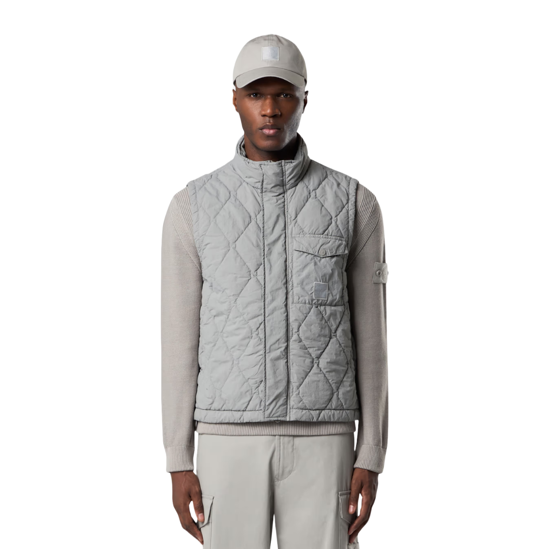 G100011 NYLON SMERIGLIATO WITH PRIMALOFT®-TC_STONE ISLAND GHOST