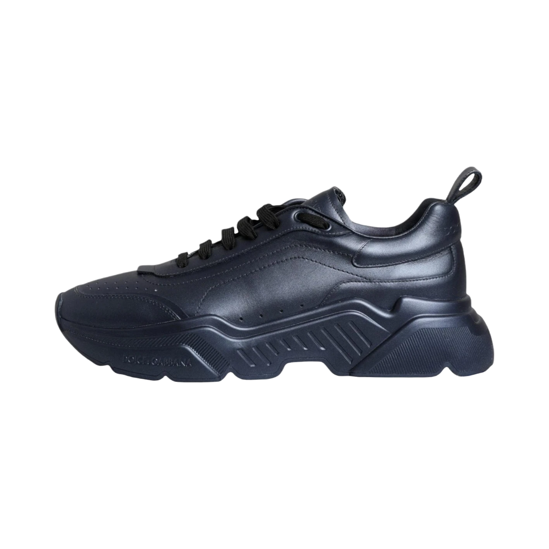 DOLCE & GABBANA LAMINATED-EFFECT DAYMASTER SNEAKERS
