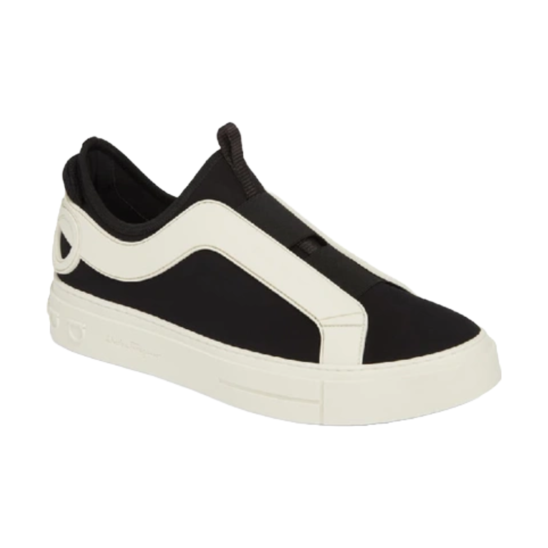 BLACK AND WHITE SNEAKERS