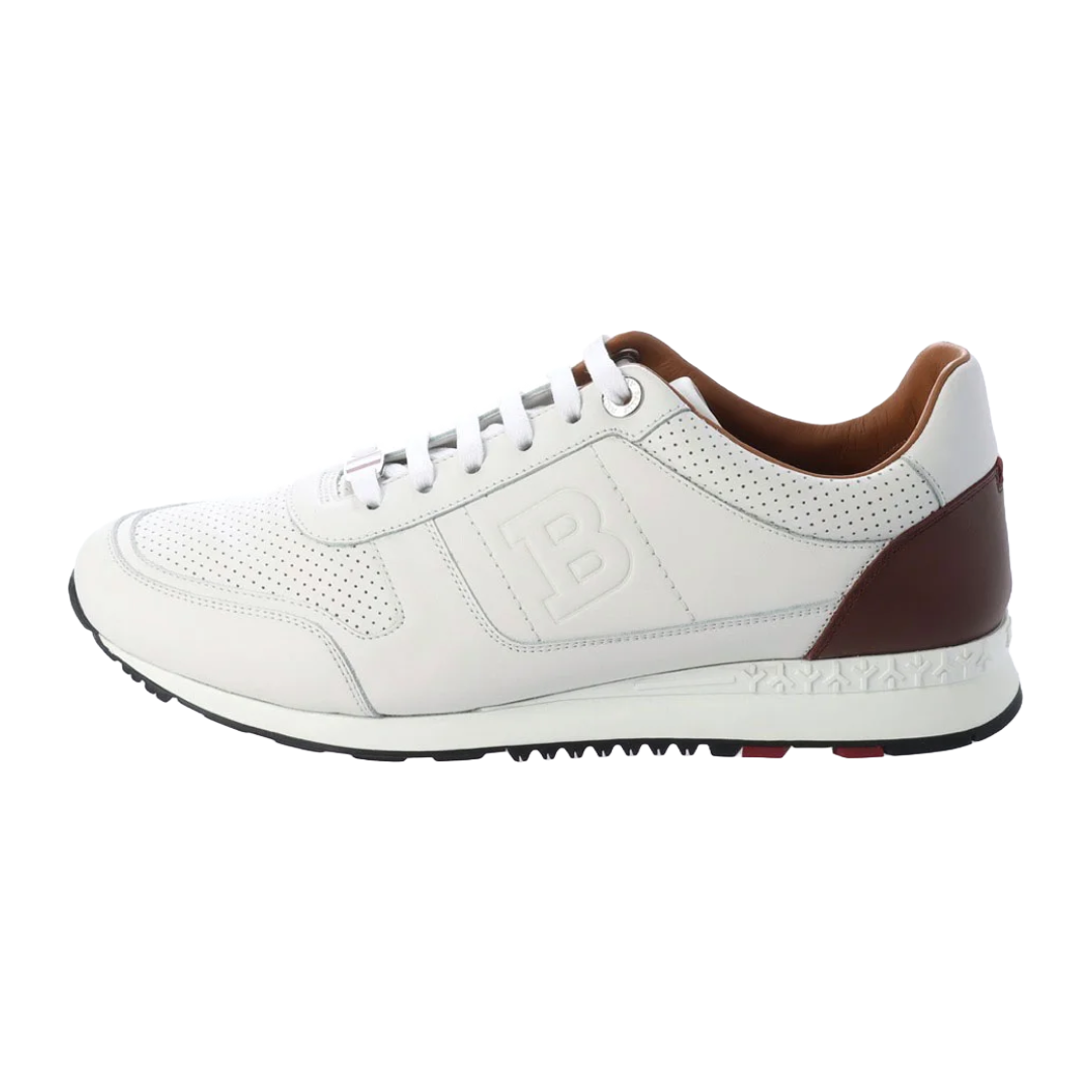 ASONY - FO/07 LEATHER SNEAKERS IN WHITE