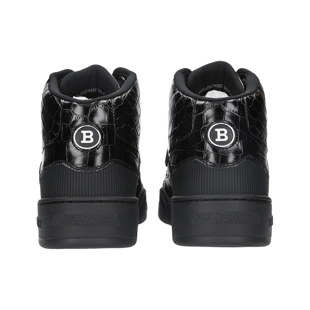 BLACK CALF PRINTED KING-F-WS/00 SNEAKERS