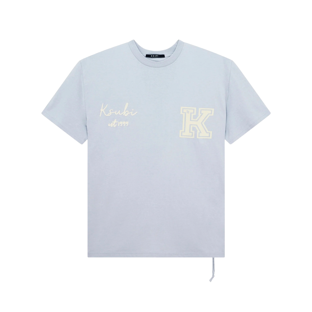 SALUD BIGGIE SS TEE BLUE MIST