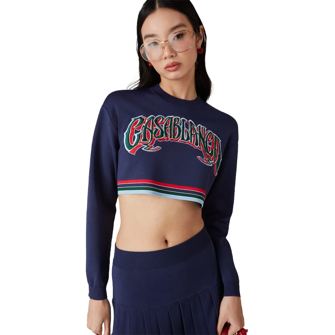 BASEBALL CROPPED JUMPER