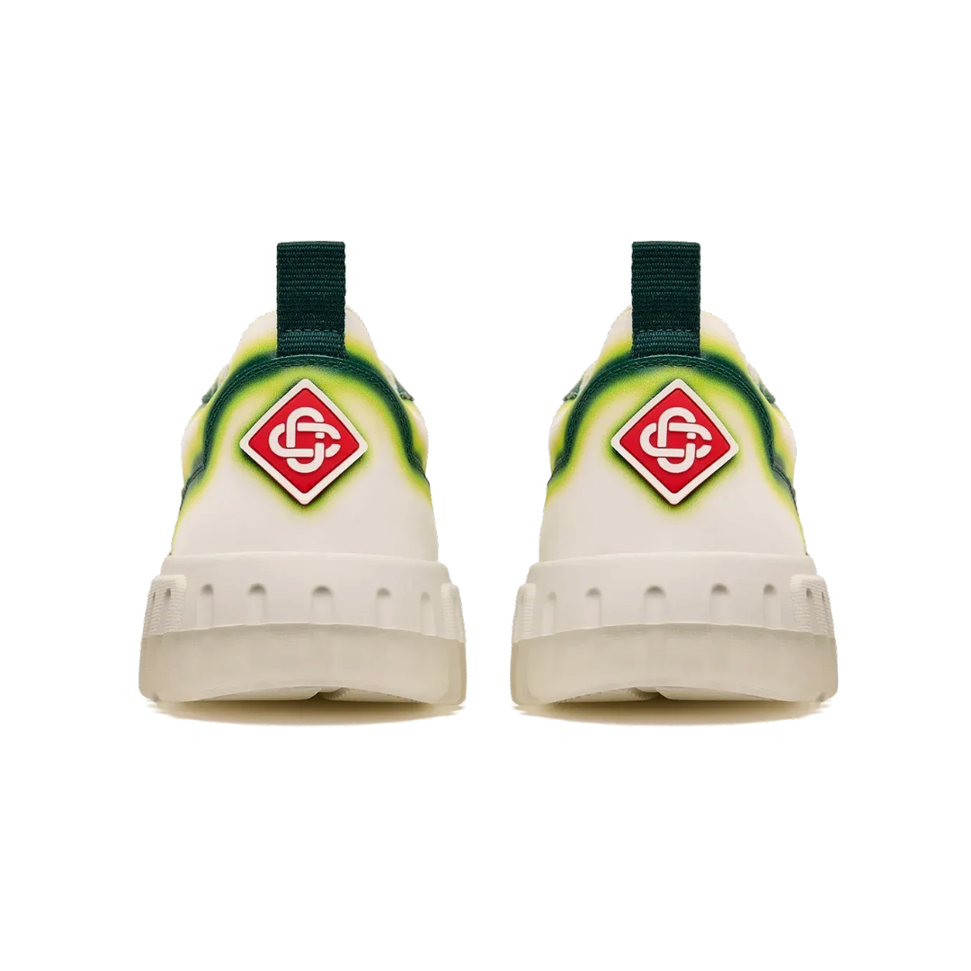 MENS'S COURT GREEN FADE SNEAKERS