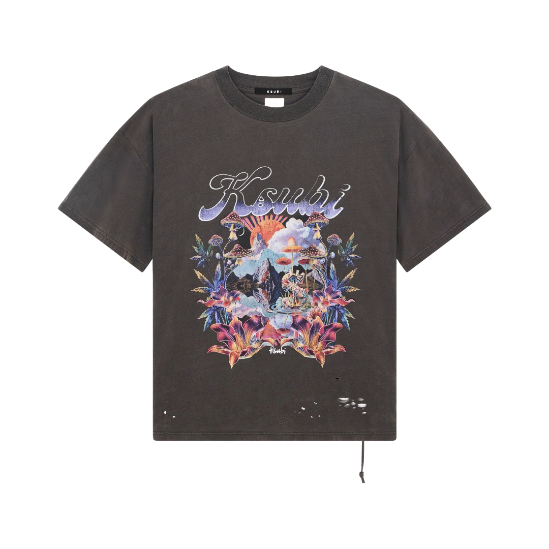 HENDRIX EKCESS SS TEE OLD BLACK