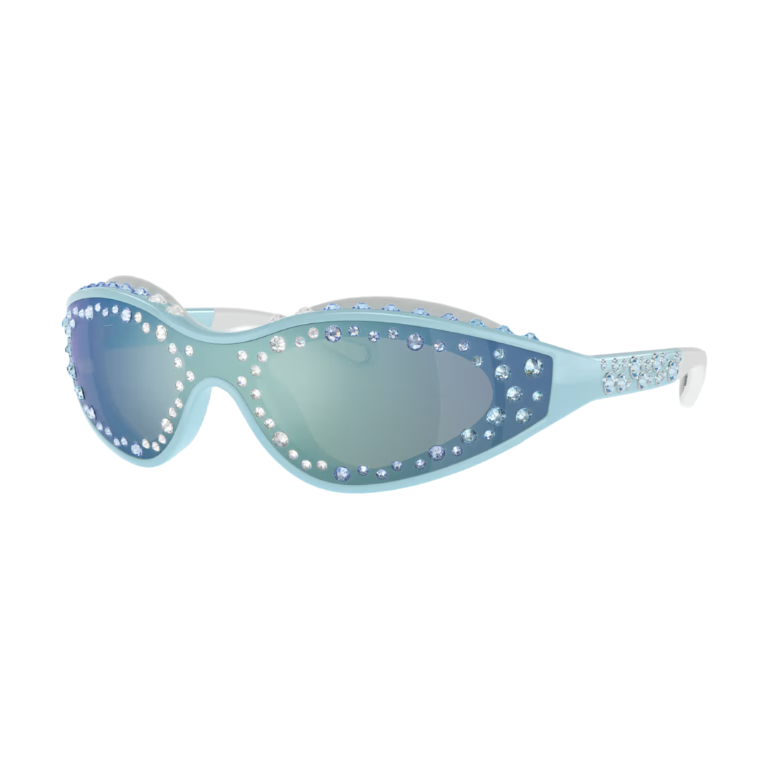 SWAROVSKI SUNGLASSES SWIMMING SHAPE BLUE
