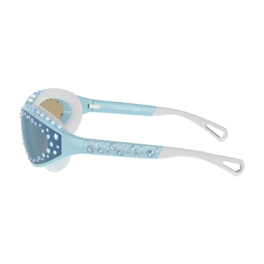 SWAROVSKI SUNGLASSES SWIMMING SHAPE BLUE