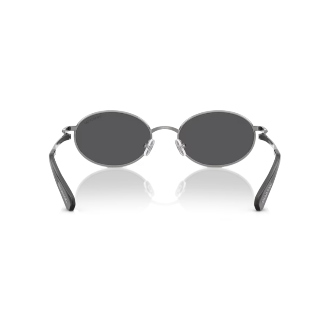 SWAROVSKI SUNGLASSES OVAL SHAPE SILVER