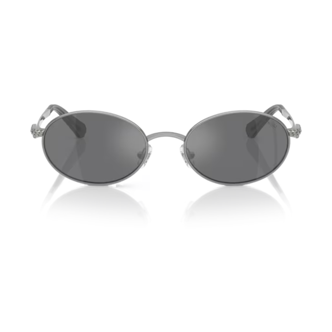SWAROVSKI SUNGLASSES OVAL SHAPE SILVER