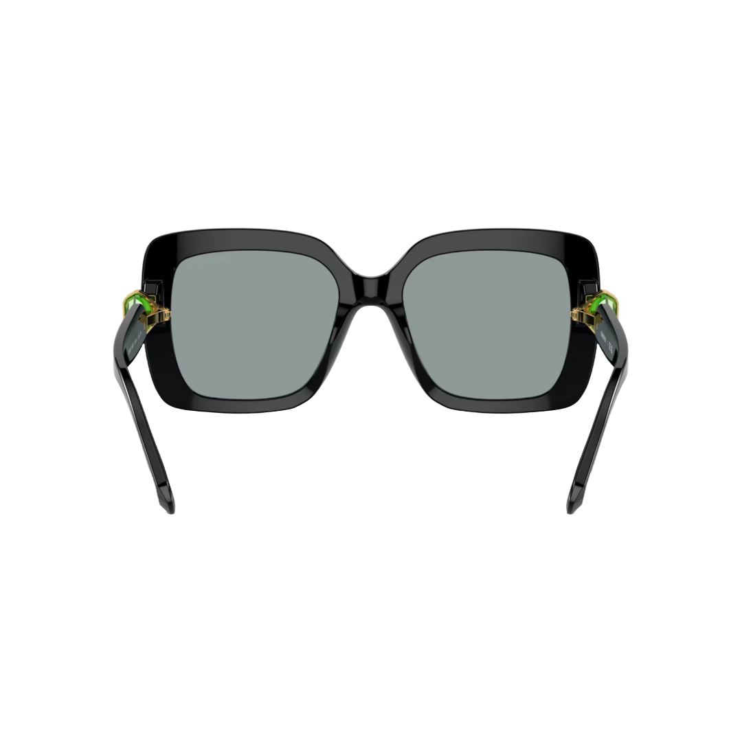 SWAROVSKI SUNGLASSES OVERSIZED SQUARE SHAPE BLACK